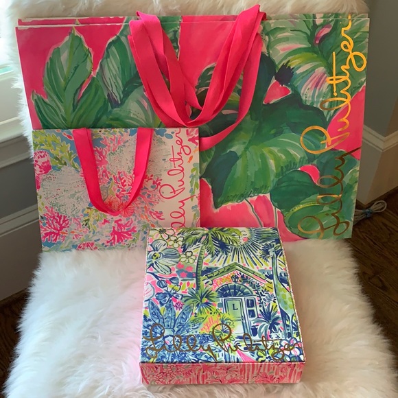 Lilly Pulitzer Handbags - Lilly Pulitzer Bag/Box Bundle, 3 Bags, 1 Box